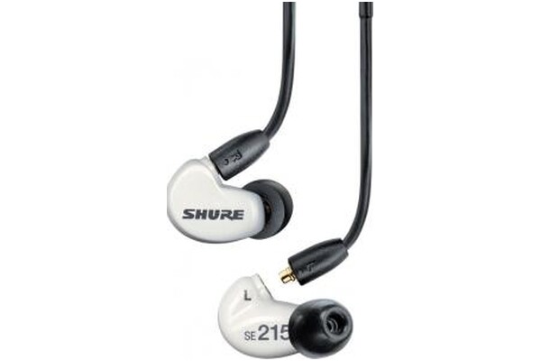 Słuchawki Shure SE215 Aonic 215 Dokanałowe Przewodowe biały