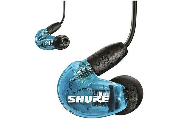 Słuchawki Shure SE215 Aonic 215 Dokanałowe Przewodowe niebieski