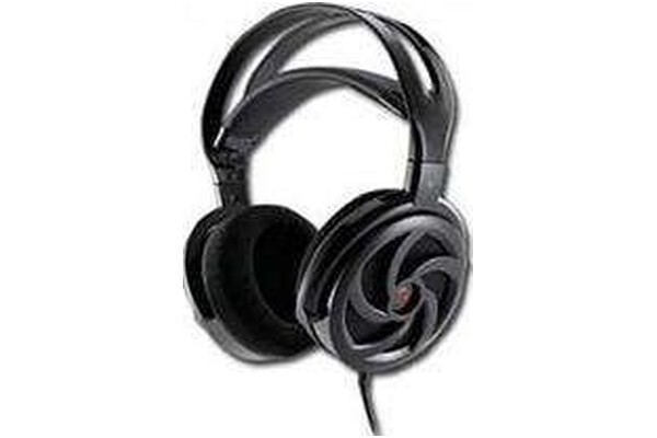 Słuchawki Thermaltake HTSKS004ECBL Shock Spin Nauszne Przewodowe czarny