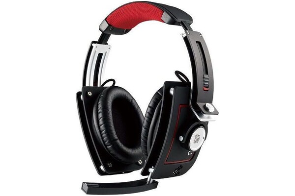 Słuchawki Thermaltake HTLTM010ECBL Level 10M Nauszne Przewodowe czerwony