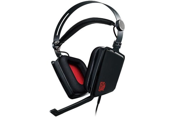Słuchawki Thermaltake HTVTOANECBK12 Verto Nauszne Przewodowe czerwony