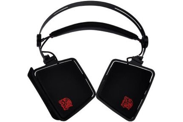 Słuchawki Thermaltake HTVTOANECBK12 Verto Nauszne Przewodowe czerwony