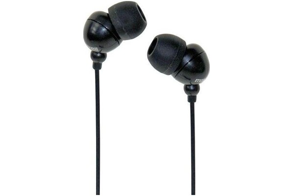 Słuchawki Maxell Plugz Inner Ear Bud Dokanałowe Przewodowe czarny