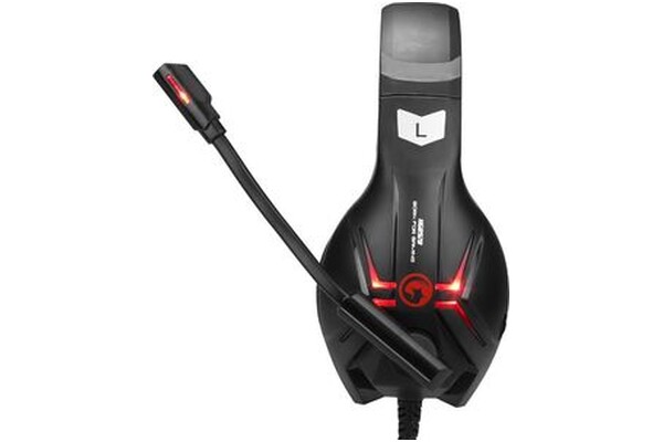 Słuchawki MARVO HG8928 Nauszne Przewodowe czerwony