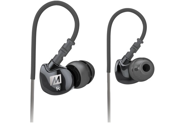 Słuchawki MEE AUDIO M6 Dokanałowe Przewodowe czarny