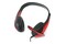 Słuchawki Omega FH4008 Freestyle Nauszne Przewodowe czerwony