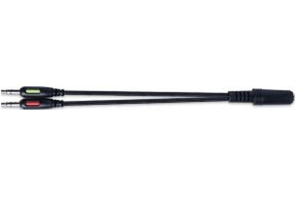 Słuchawki MODECOM MC839 Volcano Sword Nauszne Przewodowe czerwony