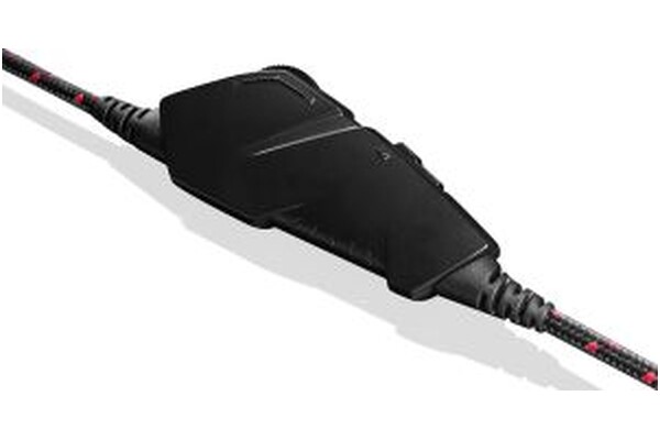 Słuchawki MODECOM MC839 Volcano Sword Nauszne Przewodowe czerwony