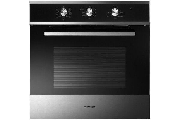 Piekarnik do zabudowy Concept ETV5560 elektryczny czarno-srebrny