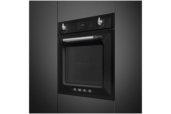 Piekarnik do zabudowy Smeg SOP6900TN Victoria elektryczny czarny