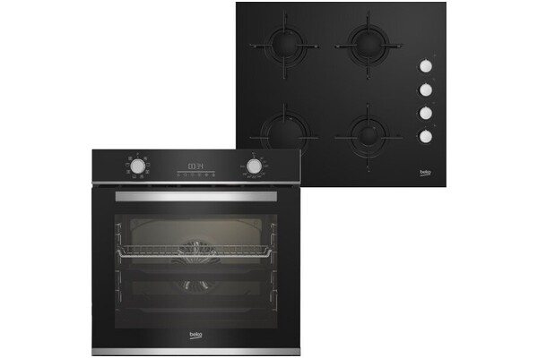 Piekarnik do zabudowy Beko BBIM13300XM Beyond elektryczny Inox-czarny