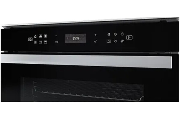Piekarnik do zabudowy Whirlpool W6OM44S1HBL elektryczny Inox-czarny