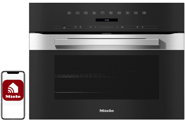 Piekarnik do zabudowy MIELE H7244BP elektryczny Stalowy