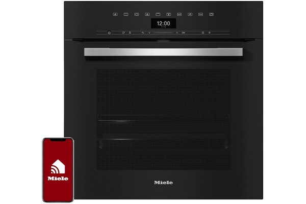 Piekarnik do zabudowy MIELE H7365BP elektryczny czarny