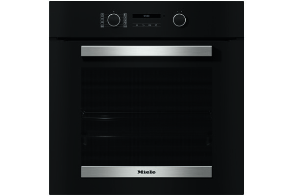 Piekarnik do zabudowy MIELE H2465B elektryczny Czarno-stalowy
