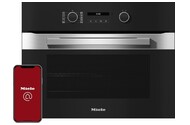 Piekarnik do zabudowy MIELE H2841B elektryczny Czarno-stalowy
