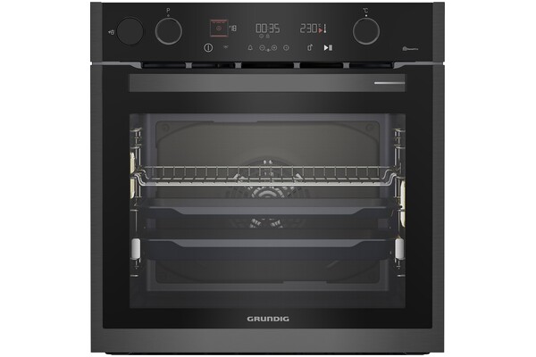 Piekarnik do zabudowy Grundig GEBD19401DXHI elektryczny Inox