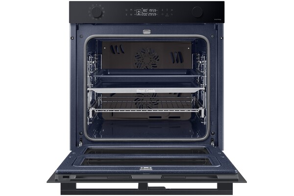 Piekarnik do zabudowy Samsung NV7B4525ZAK Dual Cook Flex elektryczny czarno-szklany