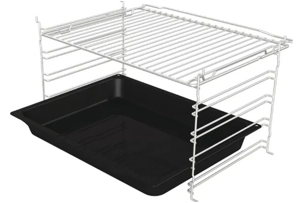 Piekarnik do zabudowy Gorenje BO6735E02X OptiBake elektryczny srebrno-szary