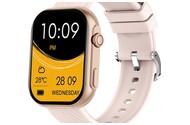 Smartwatch Manta Revo 2.01" różowo-złoty
