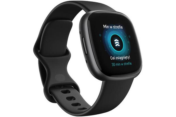 Smartwatch FITBIT Versa 4 1.58" czarny
