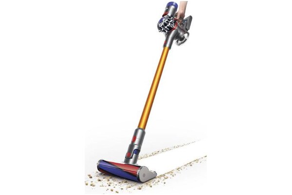 Odkurzacz DYSON V8 Absolute pionowy z pojemnikiem żółto-szary