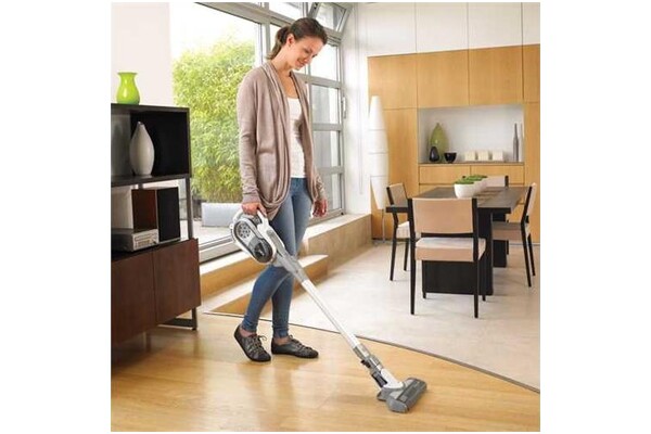 Odkurzacz BLACK&DECKER HVFE2150LQW ORA pionowy z pojemnikiem biały