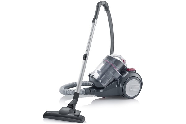 Odkurzacz Severin CY 7089 tradycyjny z pojemnikiem 750W czarno-czerwony