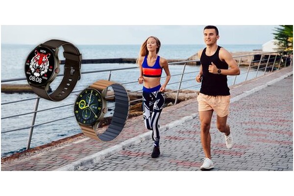 Smartwatch IMILAB TG1 1.43" brązowy