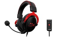 Słuchawki HYPERX Cloud 2 Nauszne Przewodowe czarno-czerwony