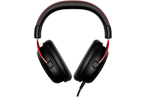 Słuchawki HYPERX Cloud 2 Nauszne Przewodowe czarno-czerwony