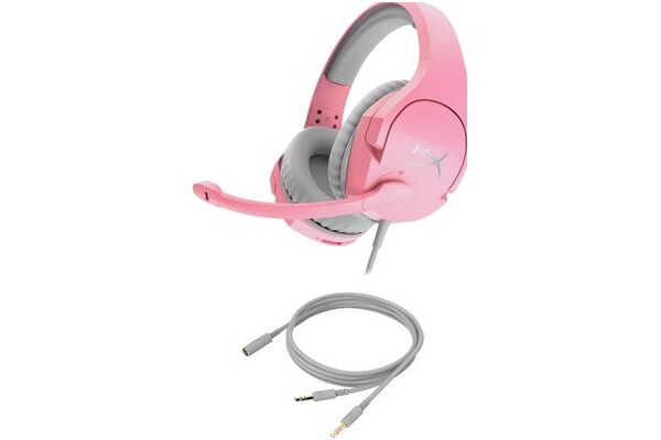 Słuchawki HYPERX Cloud Stinger Nauszne Przewodowe różowy