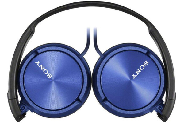 Słuchawki Sony MDRZX310AP Nauszne Przewodowe czarno-niebieski