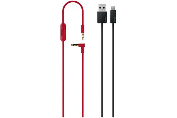 Słuchawki Beats by Dr. Dre Studio3 Nauszne Bezprzewodowe czarno-czerwony