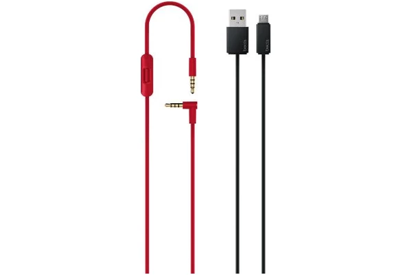 Słuchawki Beats by Dr. Dre Studio3 Nauszne Bezprzewodowe czarno-czerwony