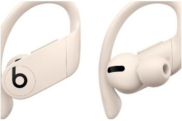 Słuchawki Beats by Dr. Dre Powerbeats Pro Dokanałowe Bezprzewodowe beżowy