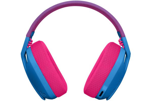 Słuchawki Logitech G435 Nauszne Bezprzewodowe niebiesko-różowy