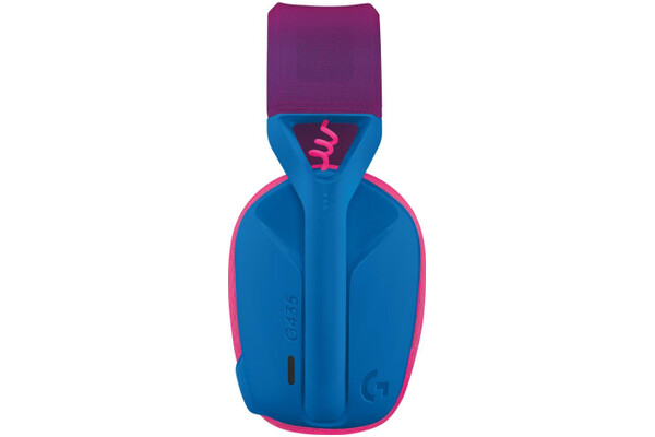 Słuchawki Logitech G435 Nauszne Bezprzewodowe niebiesko-różowy