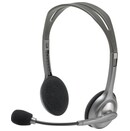 Słuchawki Logitech H110 Nauszne Przewodowe szary
