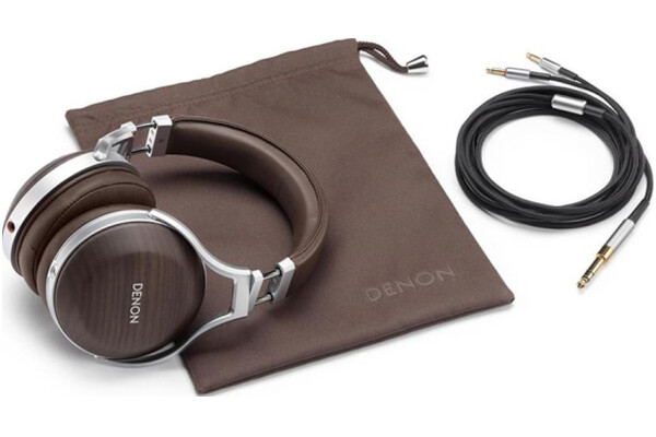 Słuchawki Denon AHD5200EM Nauszne Przewodowe Zebrawood