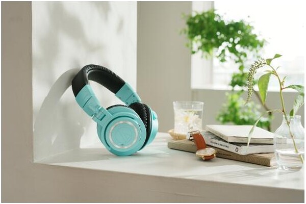 Słuchawki AUDIO-TECHNICA ATHM50XBT2 Nauszne Bezprzewodowe czarno-niebieski