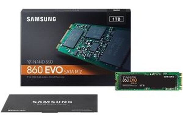 Dysk wewnętrzny Samsung 860 EVO SSD M.2 NVMe 1TB