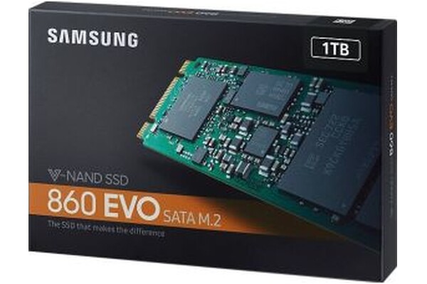 Dysk wewnętrzny Samsung 860 EVO SSD M.2 NVMe 1TB
