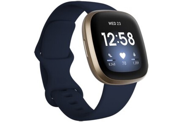 Smartwatch FITBIT Versa 3 1.58" Niebiesko-złoty