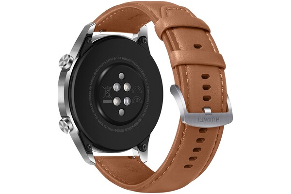 Smartwatch Huawei Watch GT 2 Classic 1.39" brązowy