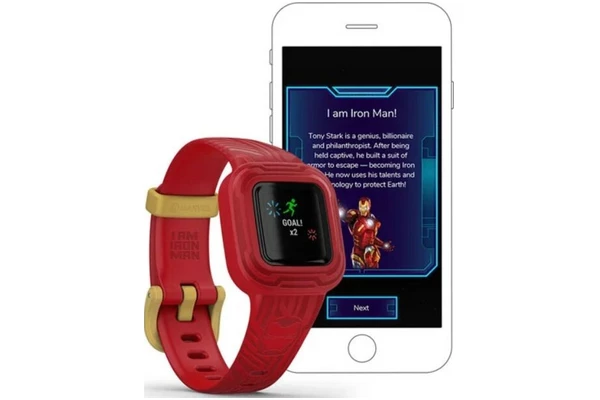 Smartwatch Garmin Vivofit Junior 3 0.78" czerwony