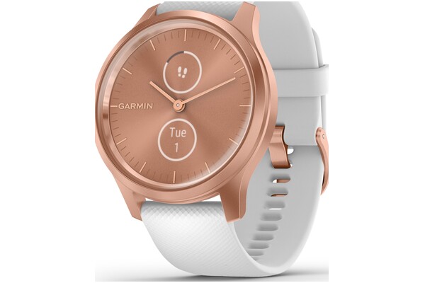 Smartwatch Garmin Vivomove Style 0.95" Różowo-biały