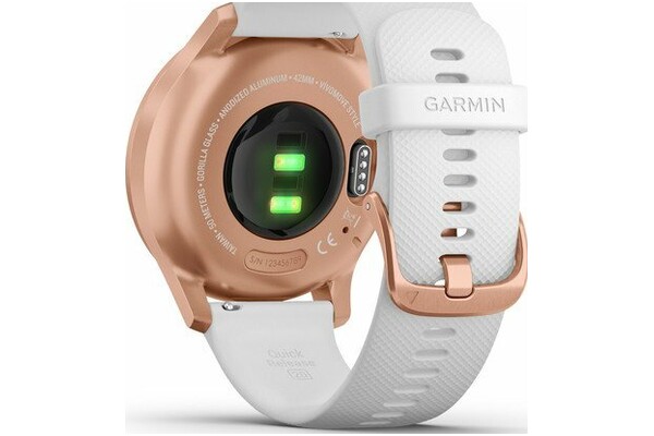 Smartwatch Garmin Vivomove Style 0.95" Różowo-biały