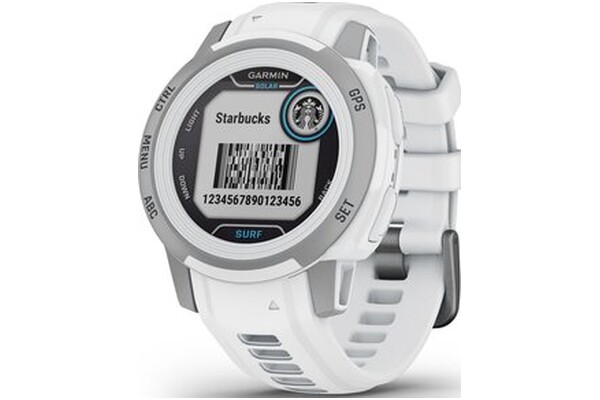 Smartwatch Garmin Instinct 2S Solar Surf 0.79" biały