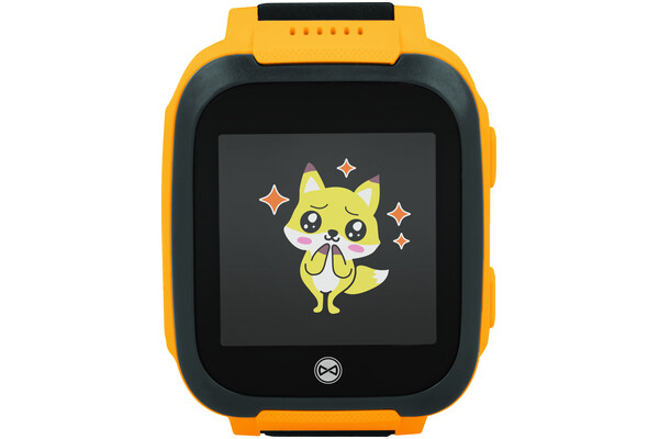 Smartwatch FOREVER KW200 Find Me 1.44" pomarańczowy